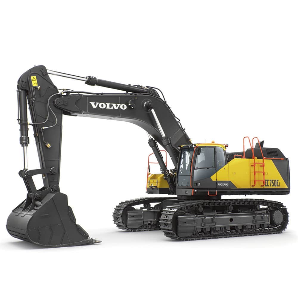 Volvo 75 t Raupenbagger EC750EL
